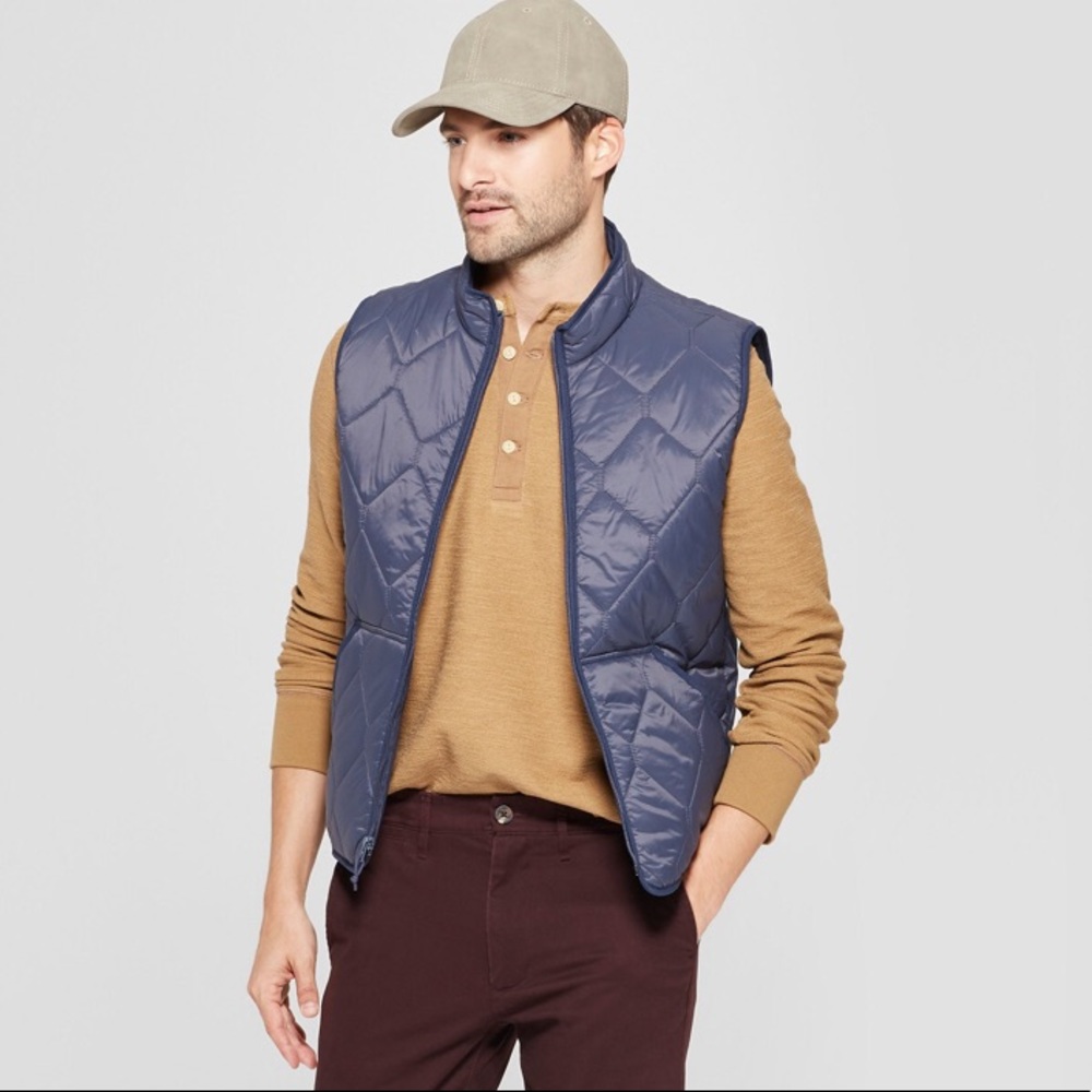 Goodfellow & Co Men's Lightweight Quilted Vest